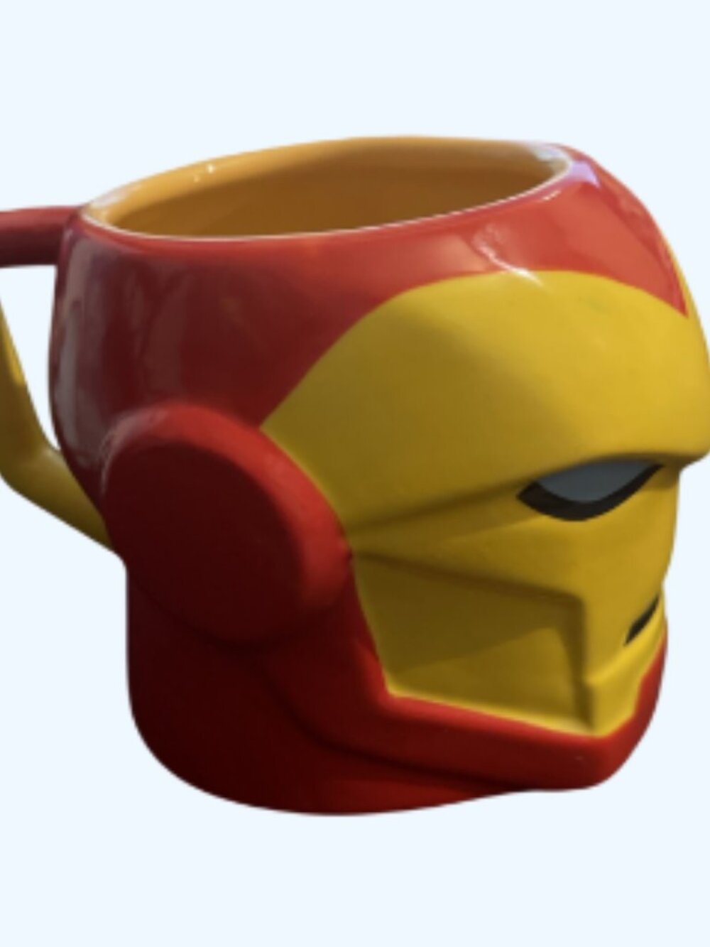 Marvel Iron Man 3D Sculpted Ceramic Coffee Mug – Superhero Collectible Cup
